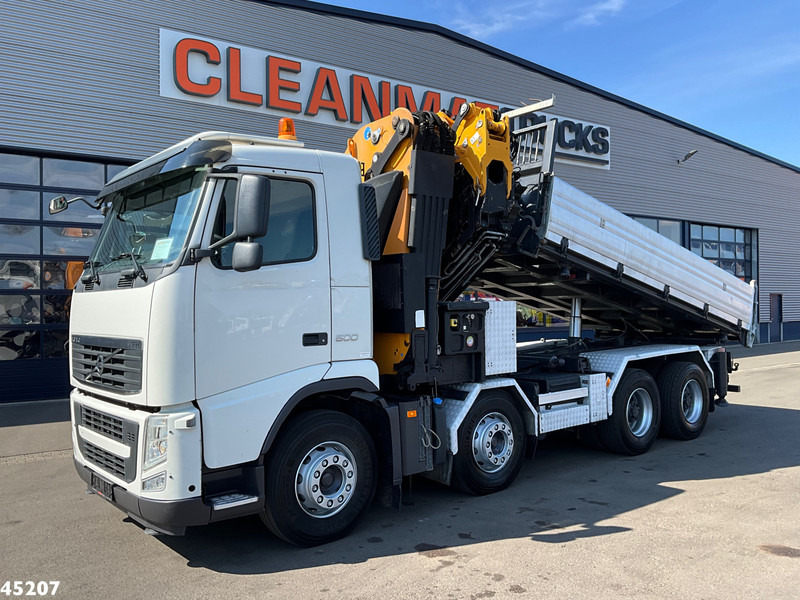 Volvo FH 500 8x4 Effer 65 Tonmeter laadkraan + Fly-Jib - Camión volquete, Camión grúa: foto 4 Volvo FH 500 8x4 Effer 65 Tonmeter laadkraan + Fly-Jib - Camión volquete, Camión grúa: foto 4