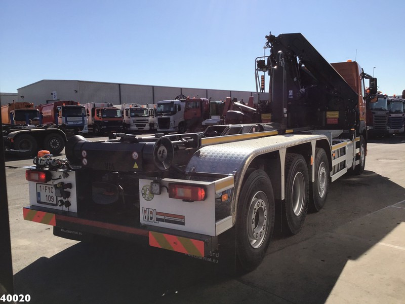 Volvo FM 420 8x2 HMF 28 ton/meter laadkraan Welvaarts weighing system - Camión multibasculante, Camión grúa: foto 4 Volvo FM 420 8x2 HMF 28 ton/meter laadkraan Welvaarts weighing system - Camión multibasculante, Camión grúa: foto 4