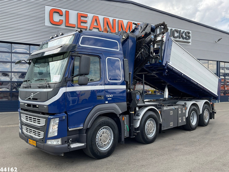 Volvo FM 500 Euro 6 HMF 50 Tonmeter laadkraan + Fly-Jib - Camión volquete, Camión grúa: foto 2 Volvo FM 500 Euro 6 HMF 50 Tonmeter laadkraan + Fly-Jib - Camión volquete, Camión grúa: foto 2