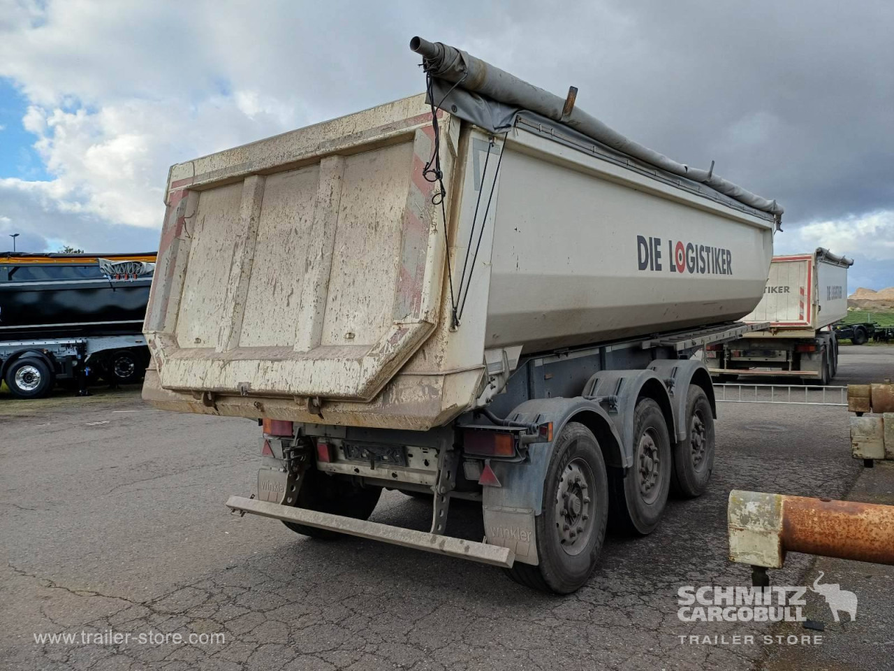 LANGENDORF Auflieger Kipper Stahlrundmulde 24m³ - Semirremolque volquete: foto 5 LANGENDORF Auflieger Kipper Stahlrundmulde 24m³ - Semirremolque volquete: foto 5