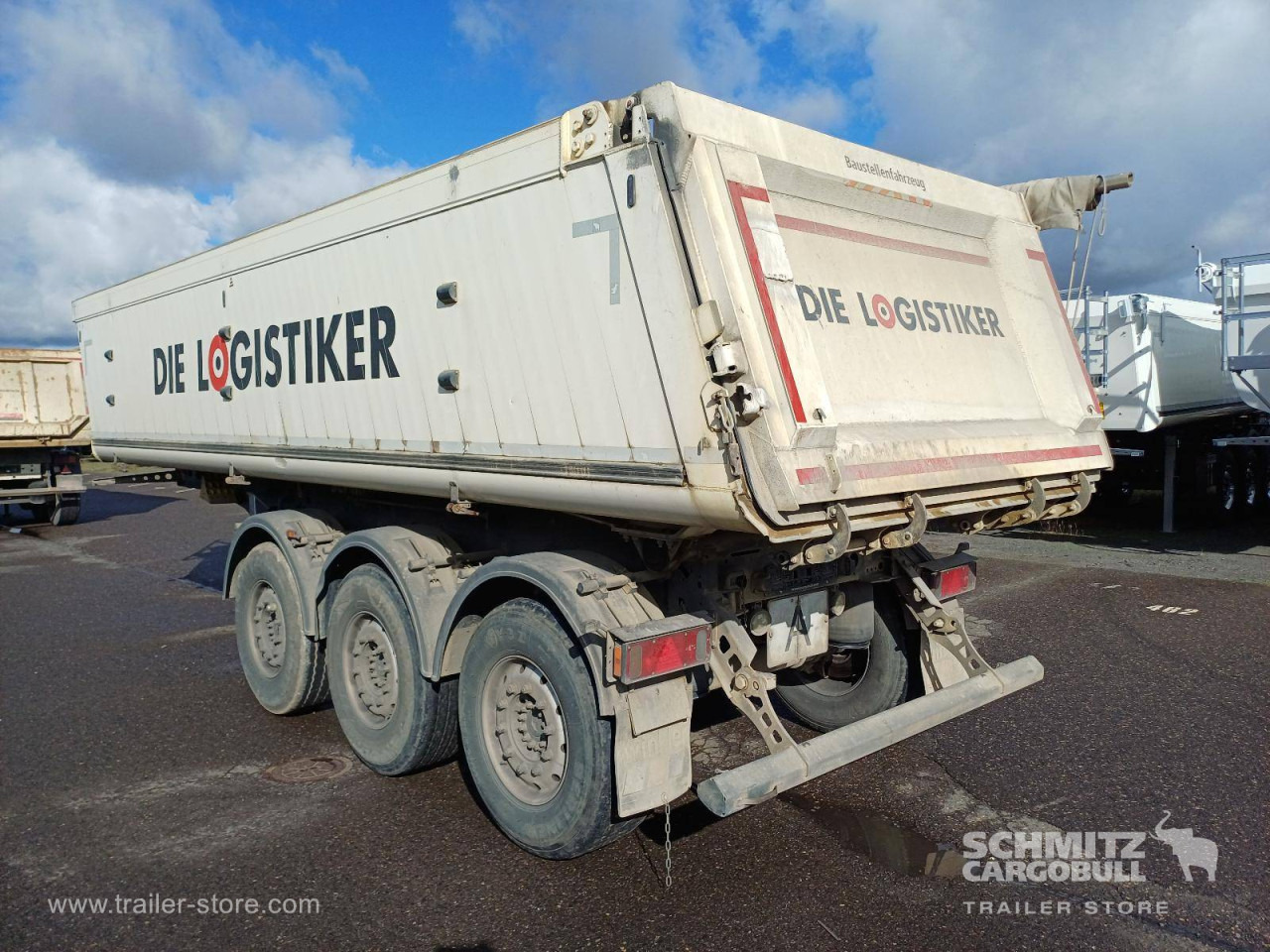 SCHMITZ Auflieger Kipper Alukastenmulde 24m³ - Semirremolque volquete: foto 5 SCHMITZ Auflieger Kipper Alukastenmulde 24m³ - Semirremolque volquete: foto 5