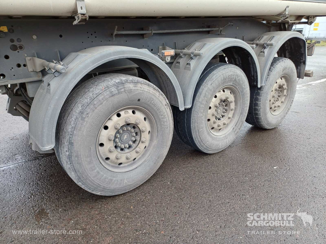 SCHMITZ Auflieger Kipper Alukastenmulde 24m³ - Semirremolque volquete: foto 2 SCHMITZ Auflieger Kipper Alukastenmulde 24m³ - Semirremolque volquete: foto 2