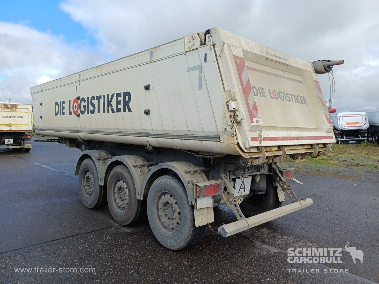 SCHMITZ Auflieger Kipper Alukastenmulde 24m³ - Semirremolque volquete: foto 4 SCHMITZ Auflieger Kipper Alukastenmulde 24m³ - Semirremolque volquete: foto 4