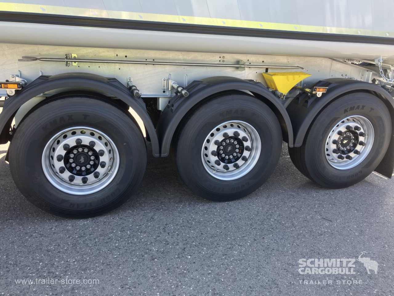 SCHMITZ Auflieger Kipper Alukastenmulde 52m³ - Semirremolque volquete: foto 4 SCHMITZ Auflieger Kipper Alukastenmulde 52m³ - Semirremolque volquete: foto 4