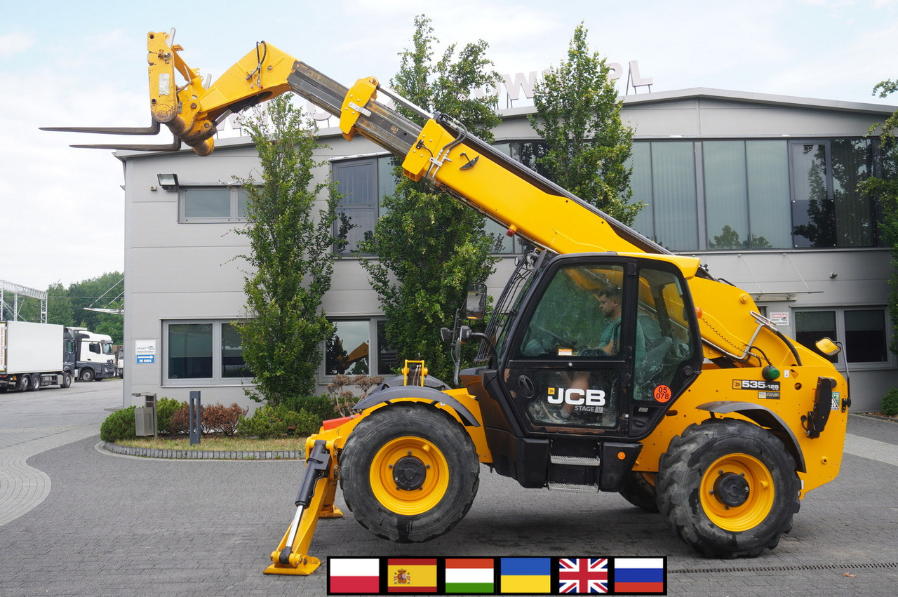 JCB 535-125 / 1500 MTH! / reach 12.5 m / 2021 / 3.5 t - Manipulador telescópico: foto 1 JCB 535-125 / 1500 MTH! / reach 12.5 m / 2021 / 3.5 t - Manipulador telescópico: foto 1
