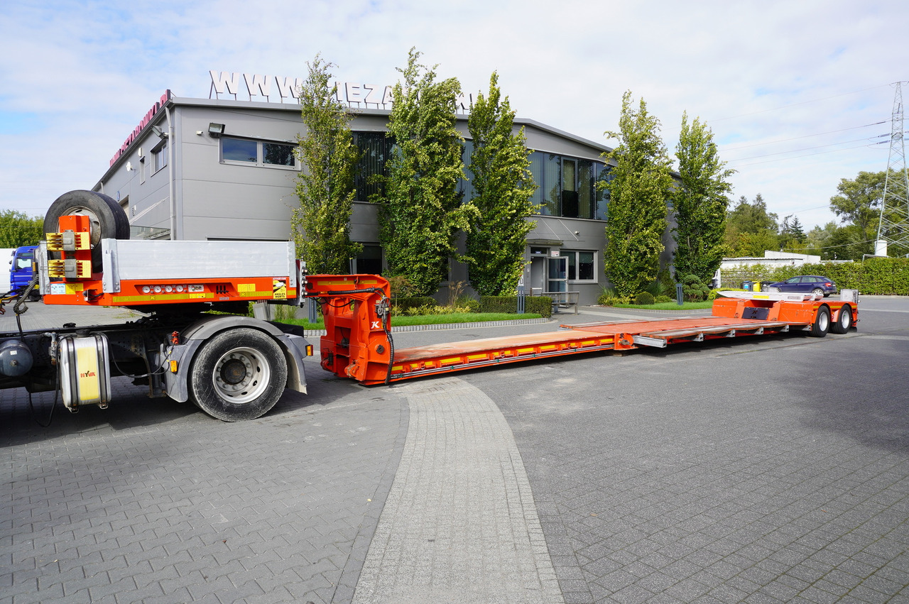 KÄSSBOHRER LB2 TIEF-BETT low loader semi-trailer / 16.5 m / Extendable semi-trailer / steered axles / 2 units - Semirremolque góndola rebajadas: foto 3 KÄSSBOHRER LB2 TIEF-BETT low loader semi-trailer / 16.5 m / Extendable semi-trailer / steered axles / 2 units - Semirremolque góndola rebajadas: foto 3