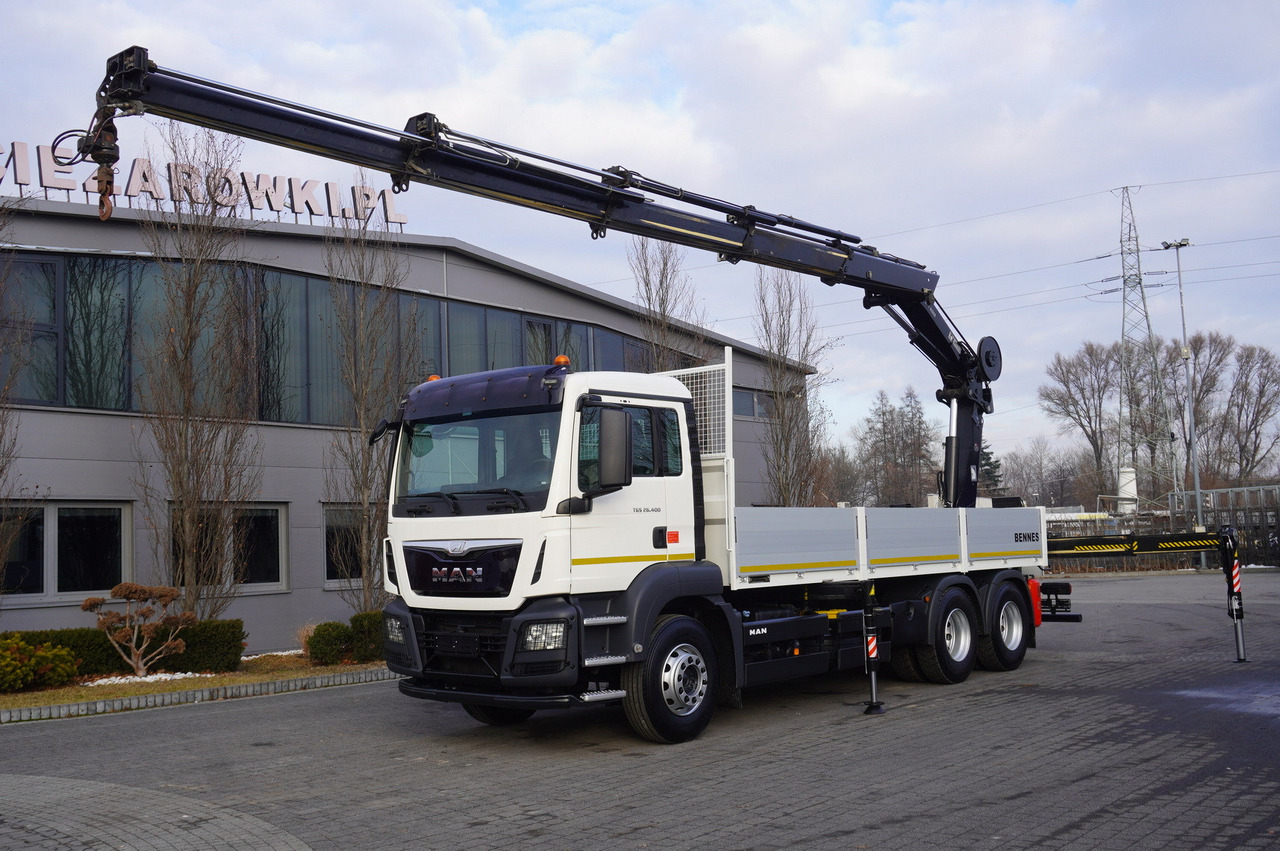 MAN TGS 26.400 / HDS HIAB 244 EP-4 HIDUO 8500 kg / 6x4 - Camión caja abierta, Camión grúa: foto 1 MAN TGS 26.400 / HDS HIAB 244 EP-4 HIDUO 8500 kg / 6x4 - Camión caja abierta, Camión grúa: foto 1