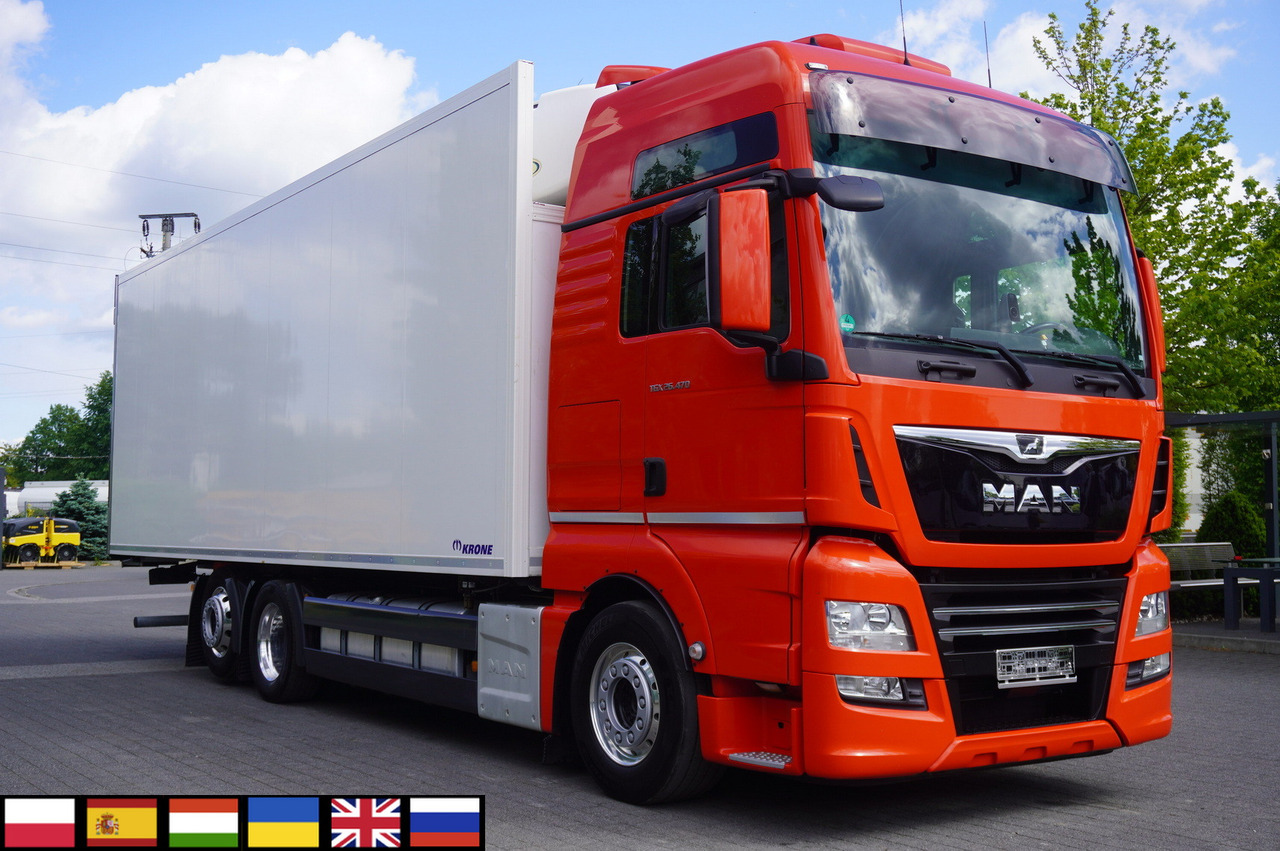 MAN TGX 26.470 / Krone refrigerator bitemperature doppelstock 20 EPAL / Carrier Supra 1250 MT - Camión frigorífico: foto 1 MAN TGX 26.470 / Krone refrigerator bitemperature doppelstock 20 EPAL / Carrier Supra 1250 MT - Camión frigorífico: foto 1