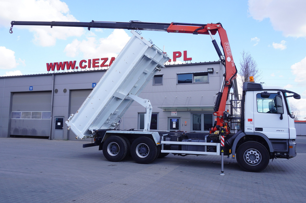 MERCEDES-BENZ Actros 2641 6×4 E5 / Crane / Dumper / 110000 km! - Camión grúa, Camión grúa: foto 3 MERCEDES-BENZ Actros 2641 6×4 E5 / Crane / Dumper / 110000 km! - Camión grúa, Camión grúa: foto 3