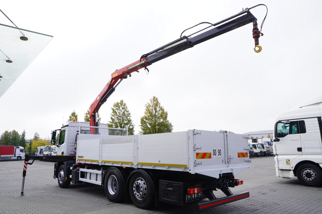 Leasing de MERCEDES-BENZ Antos 2540 / Flatbed 15 EPAL / Fassi F165 / 6.1 t / 8 m reach / remote control / rotator / 1600 MTH / steered axle MERCEDES-BENZ Antos 2540 / Flatbed 15 EPAL / Fassi F165 / 6.1 t / 8 m reach / remote control / rotator / 1600 MTH / steered axle: foto 6