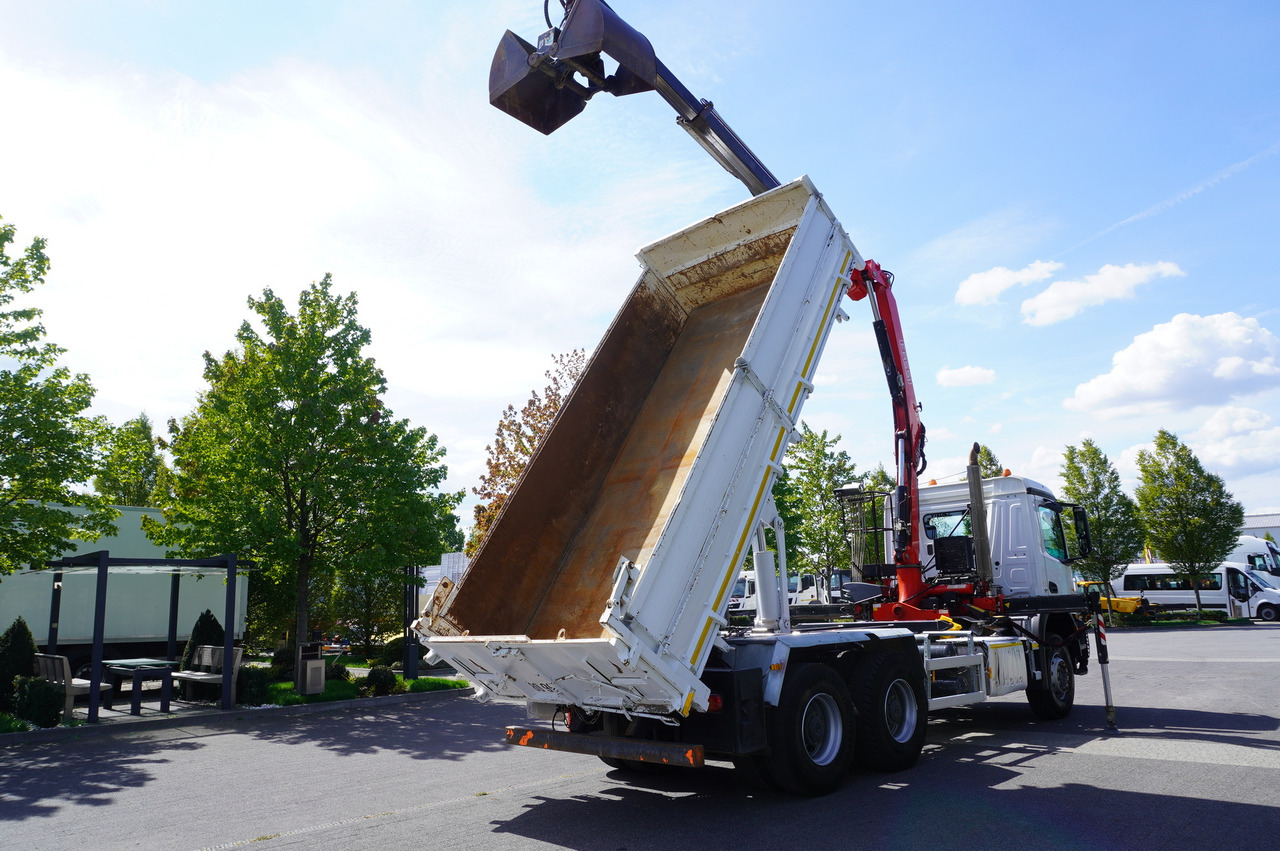 Leasing de MERCEDES-BENZ Arocs 2636 / 6x4 / HDS Fassi / 3-Way Tipper / Bortmatic MERCEDES-BENZ Arocs 2636 / 6x4 / HDS Fassi / 3-Way Tipper / Bortmatic: foto 6