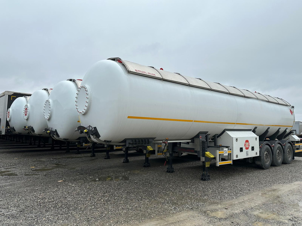 MIMMAK Gas tank semi-trailer MM312 / 2024 / 4 units - Semirremolque cisterna: foto 2 MIMMAK Gas tank semi-trailer MM312 / 2024 / 4 units - Semirremolque cisterna: foto 2