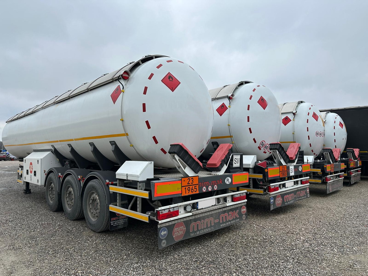 MIMMAK Gas tank semi-trailer MM312 / 2024 / 4 units - Semirremolque cisterna: foto 1 MIMMAK Gas tank semi-trailer MM312 / 2024 / 4 units - Semirremolque cisterna: foto 1