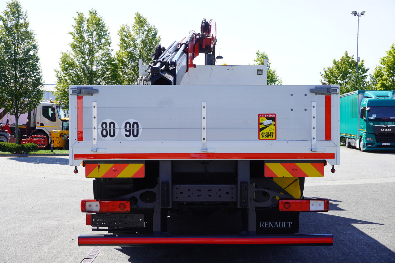RENAULT C280 DTI 8 / FASSI crane 5.6 T / range 8 m / Flatbed 15 EPAL - Camión grúa: foto 3 RENAULT C280 DTI 8 / FASSI crane 5.6 T / range 8 m / Flatbed 15 EPAL - Camión grúa: foto 3