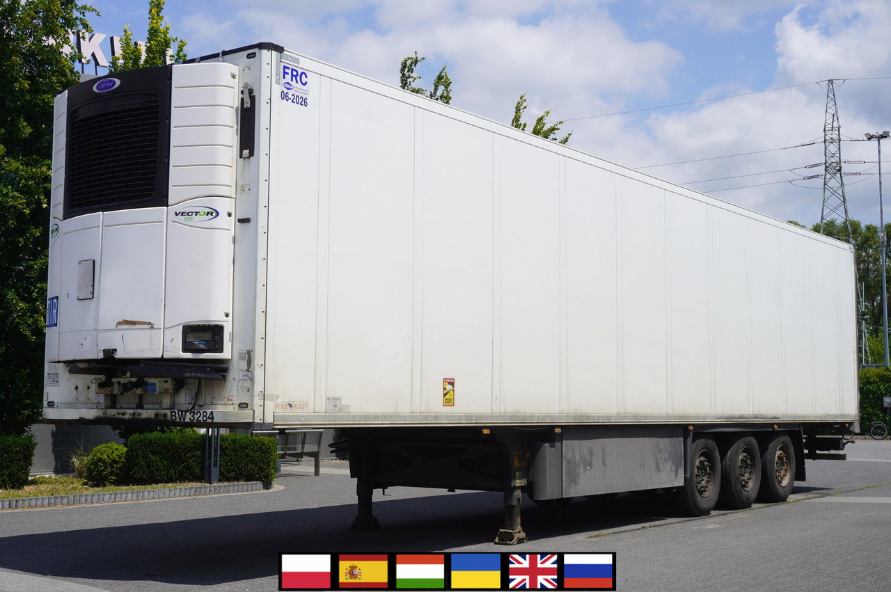 SCHMITZ refrigerator semi-trailer / Carrier Vector 1550 / 5 units - Semirremolque frigorífico: foto 1 SCHMITZ refrigerator semi-trailer / Carrier Vector 1550 / 5 units - Semirremolque frigorífico: foto 1