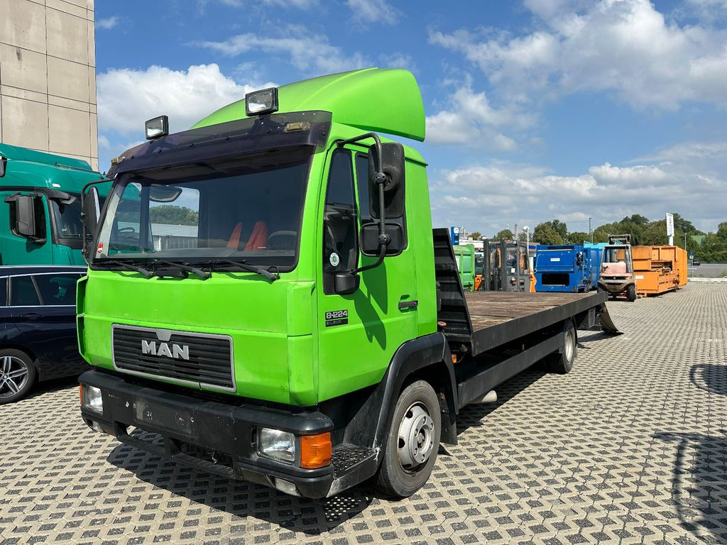 MAN 8,224 mit elekt. Seilwinde und Alurampen - Grua de remolque autos: foto 2 MAN 8,224 mit elekt. Seilwinde und Alurampen - Grua de remolque autos: foto 2