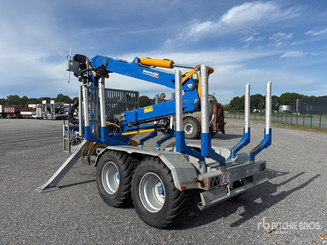 2012 Binderberger RW14 T/A Log Trailer - Remolque forestal: foto 4 2012 Binderberger RW14 T/A Log Trailer - Remolque forestal: foto 4