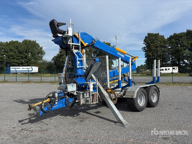 2012 Binderberger RW14 T/A Log Trailer - Remolque forestal: foto 2 2012 Binderberger RW14 T/A Log Trailer - Remolque forestal: foto 2