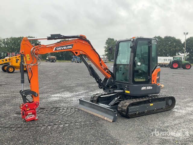2023 Develon DX50Z-7 Mini Excavator: <6.6t - Miniexcavadora: foto 2 2023 Develon DX50Z-7 Mini Excavator: <6.6t - Miniexcavadora: foto 2