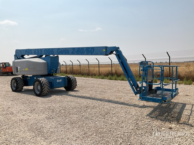 2007 Genie Z80/60 4WD Diesel Articulating Boom Lift - Plataforma articulada: foto 3 2007 Genie Z80/60 4WD Diesel Articulating Boom Lift - Plataforma articulada: foto 3