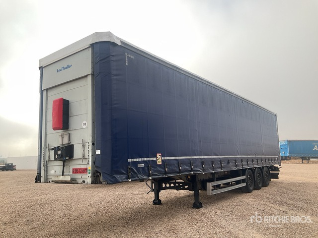 2012 Lecitrailer 3E20 Tri/A XL 3M Multilock Curtain Side Trailer - Remolque con toldo: foto 1 2012 Lecitrailer 3E20 Tri/A XL 3M Multilock Curtain Side Trailer - Remolque con toldo: foto 1