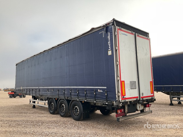 2012 Lecitrailer 3E20 Tri/A XL 3M Multilock Curtain Side Trailer - Remolque con toldo: foto 3 2012 Lecitrailer 3E20 Tri/A XL 3M Multilock Curtain Side Trailer - Remolque con toldo: foto 3