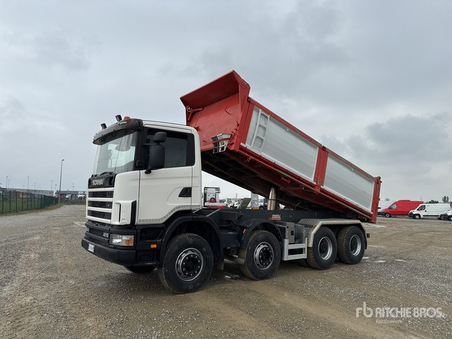 2003 Scania 124C470 8x4 Tri/A Dump Truck - Camión volquete: foto 1 2003 Scania 124C470 8x4 Tri/A Dump Truck - Camión volquete: foto 1