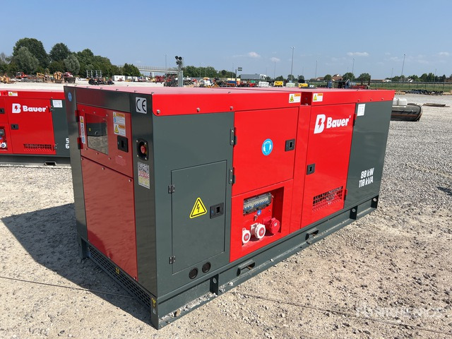 2024 Bauer GFS 80 ATS 80kW/100kVA Generator Set - Generador industriale: foto 4 2024 Bauer GFS 80 ATS 80kW/100kVA Generator Set - Generador industriale: foto 4