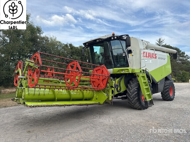 2005 Claas Lexion 520 4x4 Moissonneuse Batteuse Combine Harvester - Cosechadora de granos: foto 1 2005 Claas Lexion 520 4x4 Moissonneuse Batteuse Combine Harvester - Cosechadora de granos: foto 1