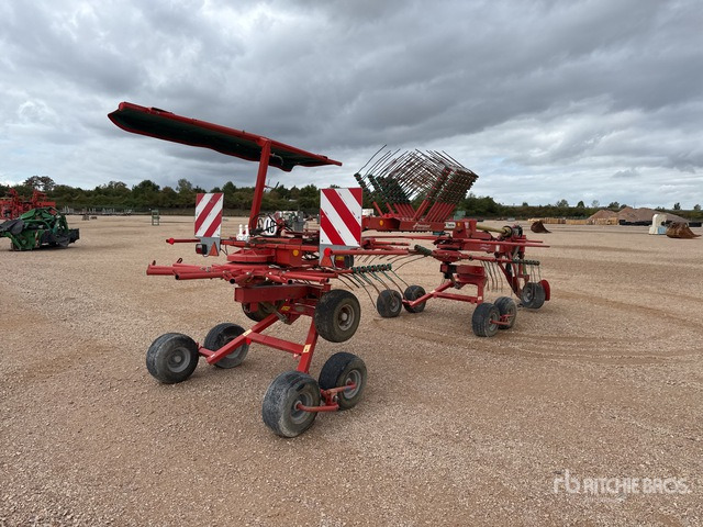 2011 Kverneland 9071 S Vario 7.10 m 2 Rotor Andaineur Hay Rake - Henificadora: foto 4 2011 Kverneland 9071 S Vario 7.10 m 2 Rotor Andaineur Hay Rake - Henificadora: foto 4