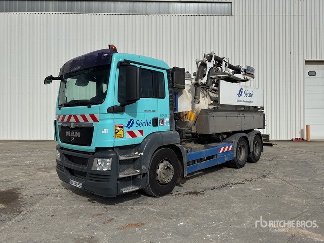 2011 MAN TGS26.400 2011 Kaiser ECO II on 6x4 Vacuum Excavator Truck - Limpieza de alcantarillado: foto 1 2011 MAN TGS26.400 2011 Kaiser ECO II on 6x4 Vacuum Excavator Truck - Limpieza de alcantarillado: foto 1