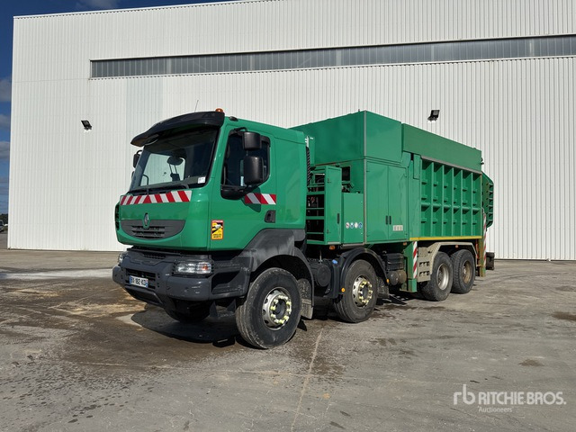 2011 Renault Kerax 8x4 Camion Aspiratrice Vacuum Excavator Truck - Limpieza de alcantarillado: foto 1 2011 Renault Kerax 8x4 Camion Aspiratrice Vacuum Excavator Truck - Limpieza de alcantarillado: foto 1