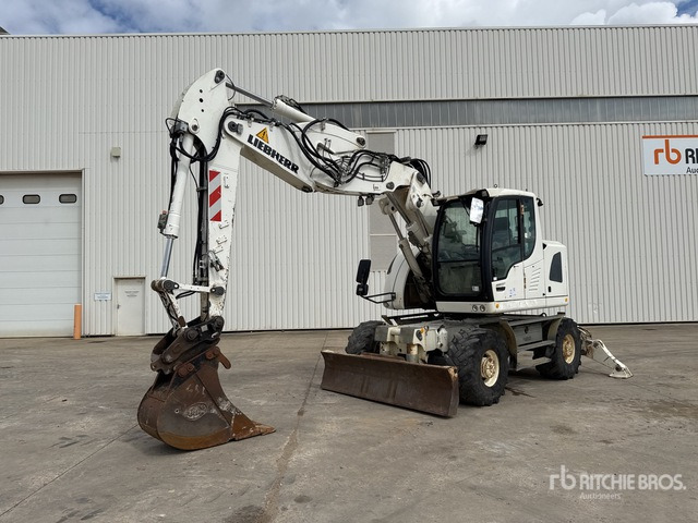 2013 Liebherr A 914 Compact Pelle Sur Pneus Wheel Excavator - Excavadora de ruedas: foto 2 2013 Liebherr A 914 Compact Pelle Sur Pneus Wheel Excavator - Excavadora de ruedas: foto 2