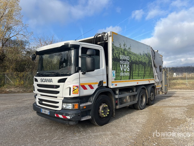 2015 Scania P410 6x2 Camion A Ordures Menageres 6x2 Waste Collection Truck - Camión de basura: foto 1 2015 Scania P410 6x2 Camion A Ordures Menageres 6x2 Waste Collection Truck - Camión de basura: foto 1