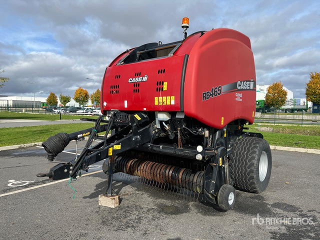 2016 Case IH RB465 Presse A Balles Rondes 1 Essieu S/A Round Baler - Rotoempacadora: foto 1 2016 Case IH RB465 Presse A Balles Rondes 1 Essieu S/A Round Baler - Rotoempacadora: foto 1