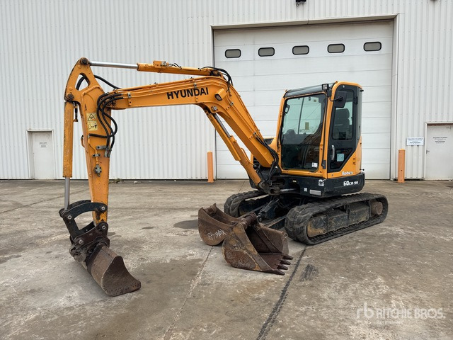 2017 Hyundai R60CR-9A Mini-Pelle Mini Excavator: <6.6t - Miniexcavadora: foto 2 2017 Hyundai R60CR-9A Mini-Pelle Mini Excavator: <6.6t - Miniexcavadora: foto 2