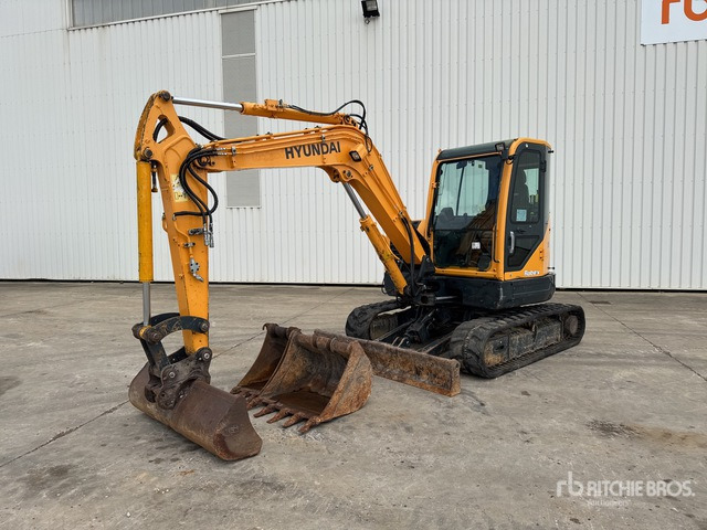 2017 Hyundai R60CR-9A Mini-Pelle Mini Excavator: <6.6t - Miniexcavadora: foto 1 2017 Hyundai R60CR-9A Mini-Pelle Mini Excavator: <6.6t - Miniexcavadora: foto 1