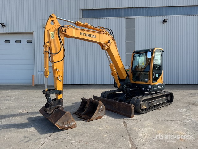 2018 Hyundai R80CR-9A Pelle Sur Chenilles Tracked Excavator - Excavadora de cadenas: foto 1 2018 Hyundai R80CR-9A Pelle Sur Chenilles Tracked Excavator - Excavadora de cadenas: foto 1