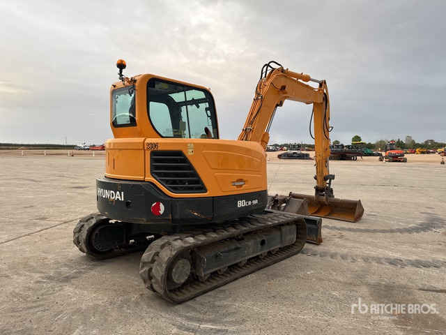 2018 Hyundai R80CR-9A Pelle Sur Chenilles Tracked Excavator - Excavadora de cadenas: foto 4 2018 Hyundai R80CR-9A Pelle Sur Chenilles Tracked Excavator - Excavadora de cadenas: foto 4
