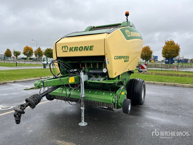 2018 Krone Comprima V 150 Presse A Balles Rondes 1 Essieu S/A Round Baler - Rotoempacadora: foto 2 2018 Krone Comprima V 150 Presse A Balles Rondes 1 Essieu S/A Round Baler - Rotoempacadora: foto 2