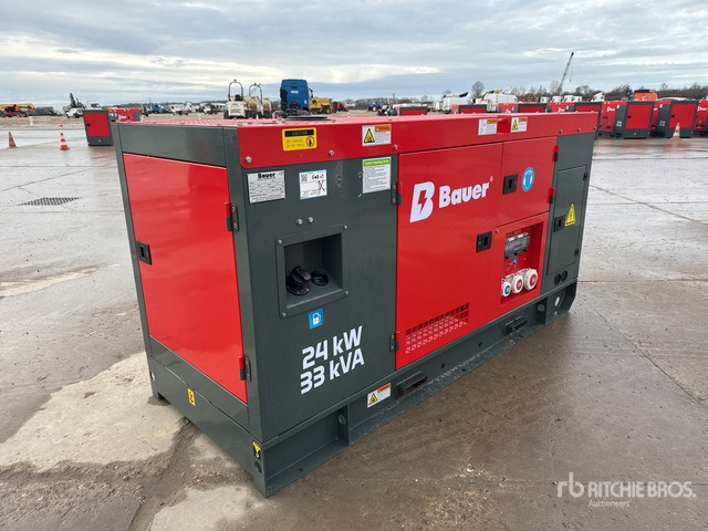 2025 Bauer Generatoren GFS24KW Skid-Mounted 24kW/30kVA (Unused) Generator Set - Generador industriale: foto 1 2025 Bauer Generatoren GFS24KW Skid-Mounted 24kW/30kVA (Unused) Generator Set - Generador industriale: foto 1