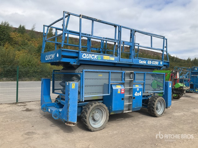 2007 Genie GS-5390 4x4 Diesel Scissor Lift - Plataforma de tijeras: foto 4 2007 Genie GS-5390 4x4 Diesel Scissor Lift - Plataforma de tijeras: foto 4