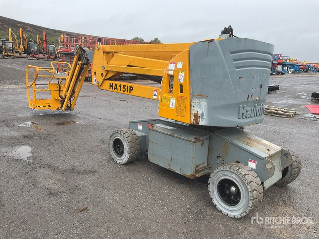 2012 Haulotte HA15IP 2WD Electric Articulating Boom Lift - Plataforma articulada: foto 3 2012 Haulotte HA15IP 2WD Electric Articulating Boom Lift - Plataforma articulada: foto 3