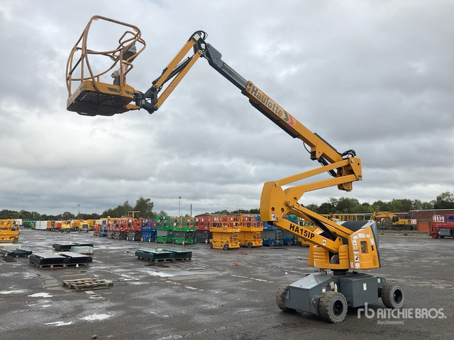 2012 Haulotte HA15IP 2WD Electric Articulating Boom Lift - Plataforma articulada: foto 2 2012 Haulotte HA15IP 2WD Electric Articulating Boom Lift - Plataforma articulada: foto 2