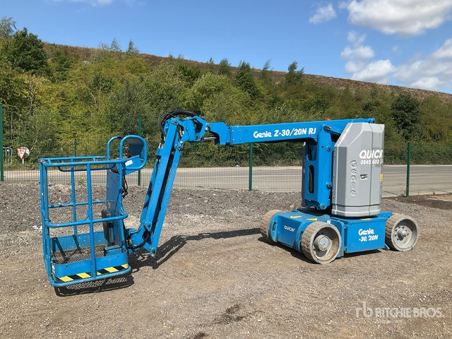 2015 Genie Z30/20N 2WD Electric Articulating Boom Lift - Plataforma articulada: foto 2 2015 Genie Z30/20N 2WD Electric Articulating Boom Lift - Plataforma articulada: foto 2