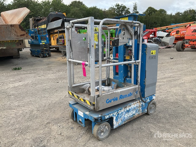 2016 Genie GR15 (Inoperable) Vertical Mast Lift - Plataforma de mástil vertical: foto 2 2016 Genie GR15 (Inoperable) Vertical Mast Lift - Plataforma de mástil vertical: foto 2