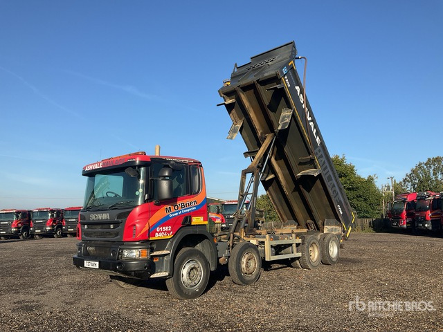 2016 Scania P410 8x4 Twin-Steer Tri/A Dump Truck - Camión volquete: foto 1 2016 Scania P410 8x4 Twin-Steer Tri/A Dump Truck - Camión volquete: foto 1