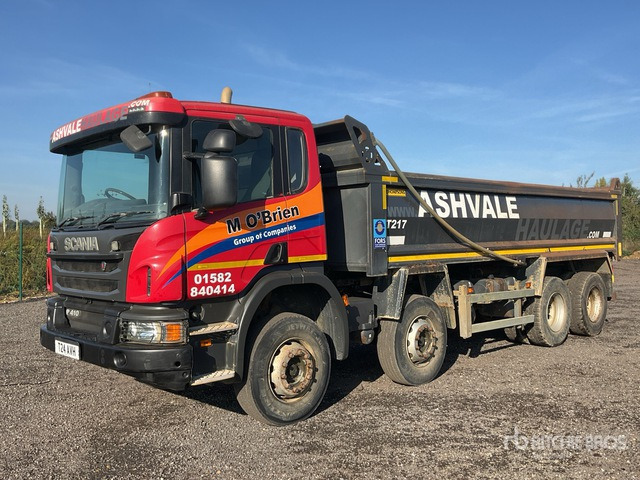2016 Scania P410 8x4 Twin-Steer Tri/A Dump Truck - Camión volquete: foto 1 2016 Scania P410 8x4 Twin-Steer Tri/A Dump Truck - Camión volquete: foto 1