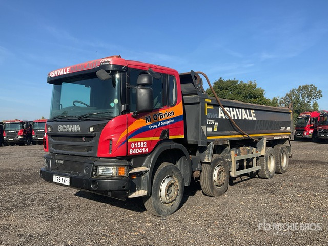 2016 Scania P410 8x4 Twin-Steer Tri/A Dump Truck - Camión volquete: foto 4 2016 Scania P410 8x4 Twin-Steer Tri/A Dump Truck - Camión volquete: foto 4