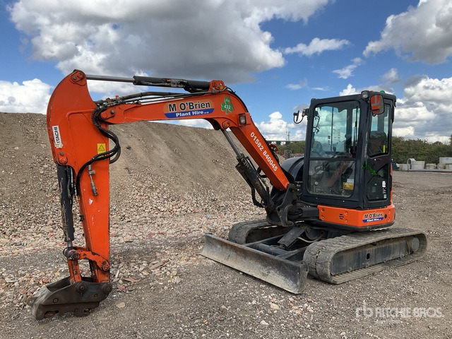 2017 Hitachi ZX55U-5 Mini Excavator: <6.6t - Miniexcavadora: foto 1 2017 Hitachi ZX55U-5 Mini Excavator: <6.6t - Miniexcavadora: foto 1